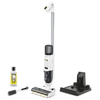 Immagine del prodotto “Kärcher FCV 2 Natural N Aspirapolvere 3-in-1 Batteria Secco e bagnato Senza sacchetto 160 W Bianco ”