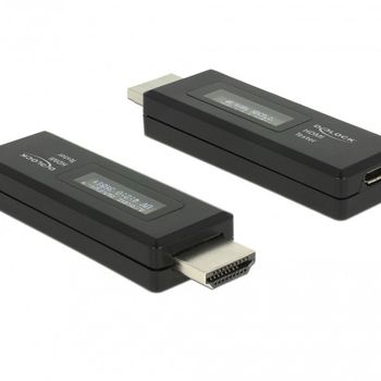 Product image of the product “DeLOCK 63327 cable gender changer HDMI-A 19 pin USB Type Micro-B Black ”