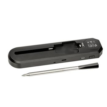 Product image of the product “TFA Dostmann SMART BBQ KÜCHEN-CHEF 2 Gas, Grillwagen, Kugel, Kombi, Mobiler Gas-Grill, Smoker, Schwenk Grillthermometer black ”