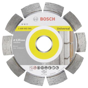 Product image of the product “Bosch Diamanttrennscheibe Expert for Universal 125mm 22,23mm ”