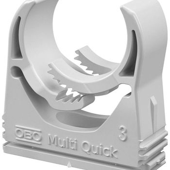 Artikelbild des Artikels “OBO Bettermann 2153130 Rohrschelle Grau “