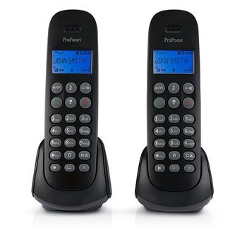 Product image of the product “Profoon PDX-320 telephone DECT telephone Caller ID Black ”