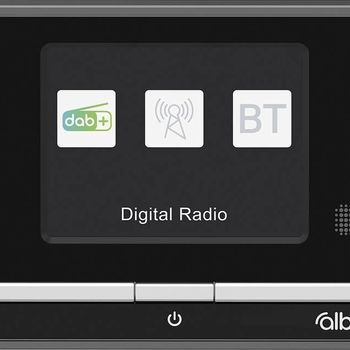 Product image of the product “Albrecht DR 521 Tischradio DAB+, UKW AUX, Bluetooth®, DAB+, UKW incl. remote control, Weckfunktion black ”