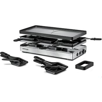 Product image of the product “Rommelsbacher RCP 1800 raclette grill 1800 W Stainless steel ”