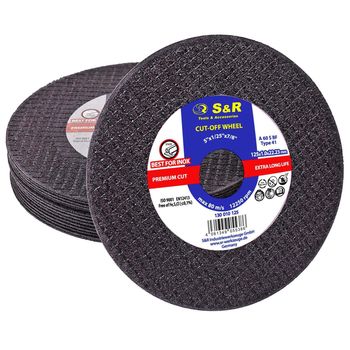 Product image of the product “S&R Trennscheiben Premium A60 S-BF Type-41, RPM 12200 ”