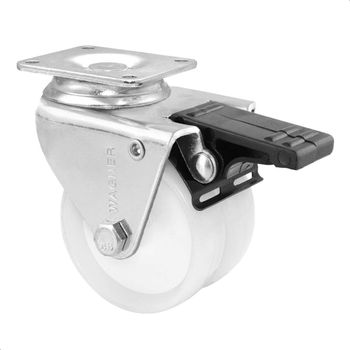 Product image of the product “WAGNER® design yourself Apparate-double-Lenkrolle ECO RO 3277 white ”