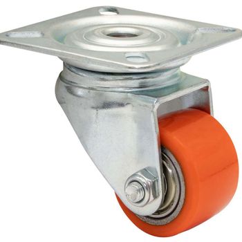 Product image of the product “WAGNER® design yourself Schwerlast-Lenkrolle RO 6935 red ”