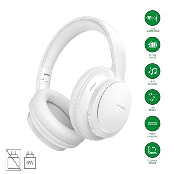 Immagine del prodotto “4smarts SkyBuds Wave Auricolare Con cavo e senza cavo A Padiglione Musica e Chiamate USB tipo-C Bluetooth Bianco ”