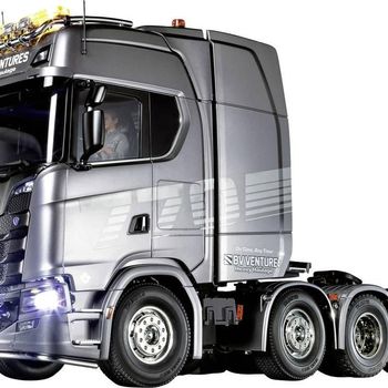 Artikelbild des Artikels “Tamiya 56371-600 1:14 RC Scania 770 S 8x4/4 1:14 Elektro RC Modell-LKW Bausatz “