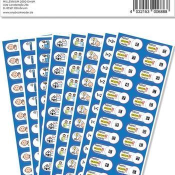 Product image of the product “Anybook Sticker-Set Stickerset Metacom for Pro 480St. ”