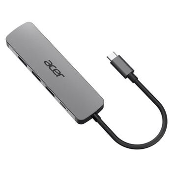 Product image of the product “Acer 5in1 Type C Dongle Wired USB 3.2 Gen 1 (3.1 Gen 1) Type-C Silver ”