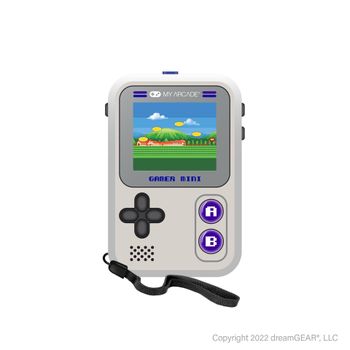 Product image of the product “dreamGear My Arcade Gamer Mini Classic Gray & Purple ”