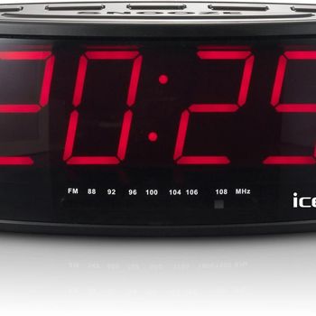 Immagine del prodotto “Ices ICR-230-1 radio Orologio Nero ”