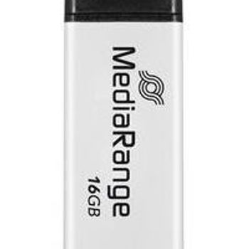 Image du produit “MediaRange MR1899 lecteur USB flash 16 Go USB Type-A 3.2 Gen 1 (3.1 Gen 1) Noir, Argent ”