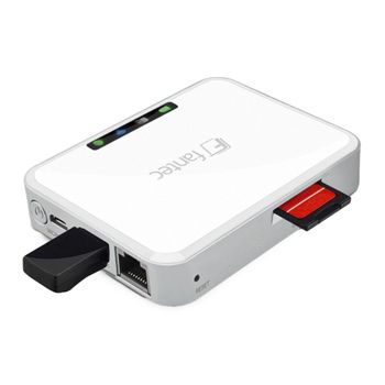 Image du produit “Fantec MWiD25-DS station d'accueil Smartphone Blanc ”