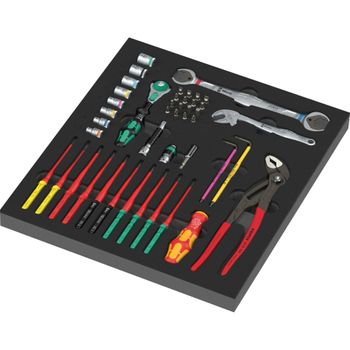 Product image of the product “Wera 9753 KK Wartung Set 1 Schaumstoffeinlage ”