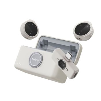 Artikelbild des Artikels “Belkin Stage Dual kabelloses Mikrofon mit Ladecase “