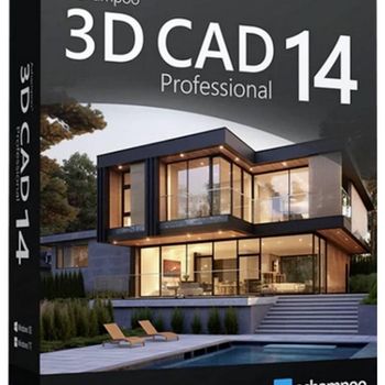 Product image of the product “Markt & Technik 88064 3D CAD 14 PRO Windows CAD-Software ”