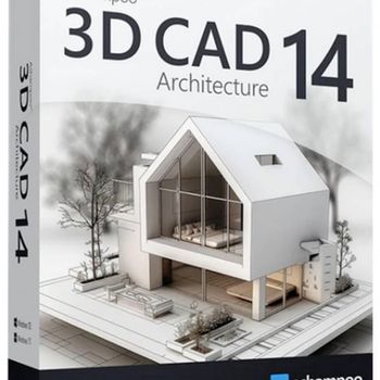 Product image of the product “Markt & Technik 88063 3D CAD 14 Architecture Windows CAD-Software ”