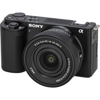 Immagine del prodotto “Sony ZV-E10 + E PZ 16-50mm F3.5-5.6 OSS II MILC 24,2 MP CMOS 6000 x 4000 Pixel Nero ”