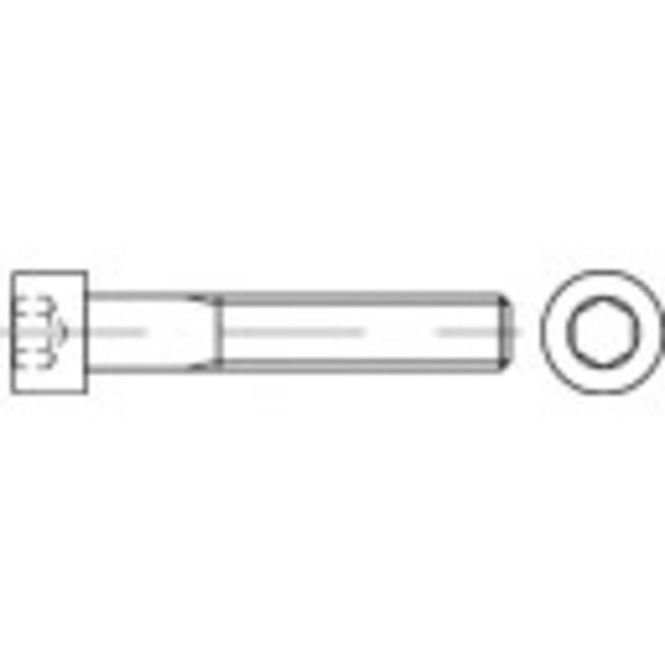 Sotel.de | TOOLCRAFT 1061801 Zylinderschrauben M2 10mm 