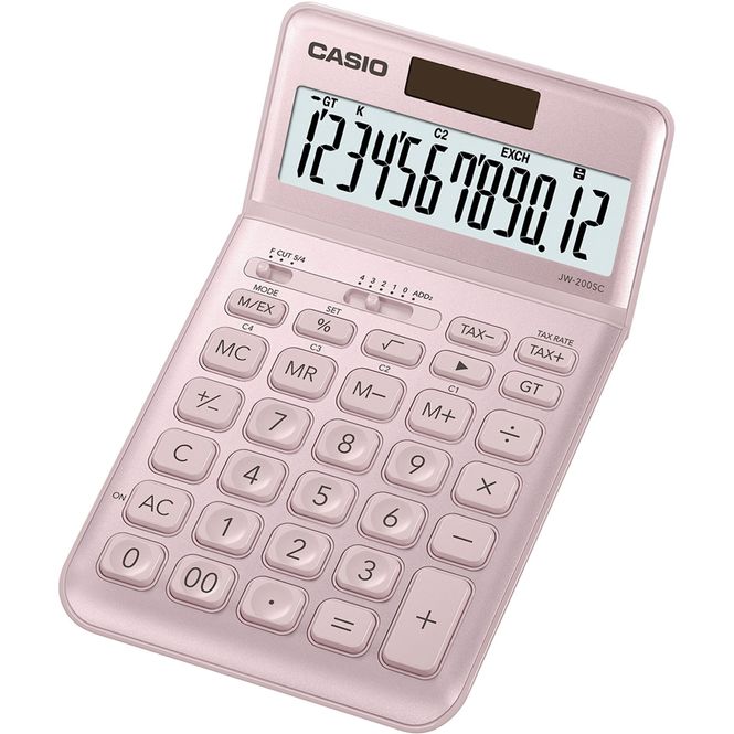 Sotel | Casio JW-200SC calculator Desktop Basic Pink
