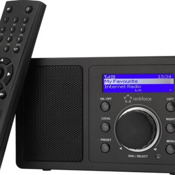 Sotel | Renkforce RF-IR-MONO1 Internet Tischradio Internet Bluetooth ...