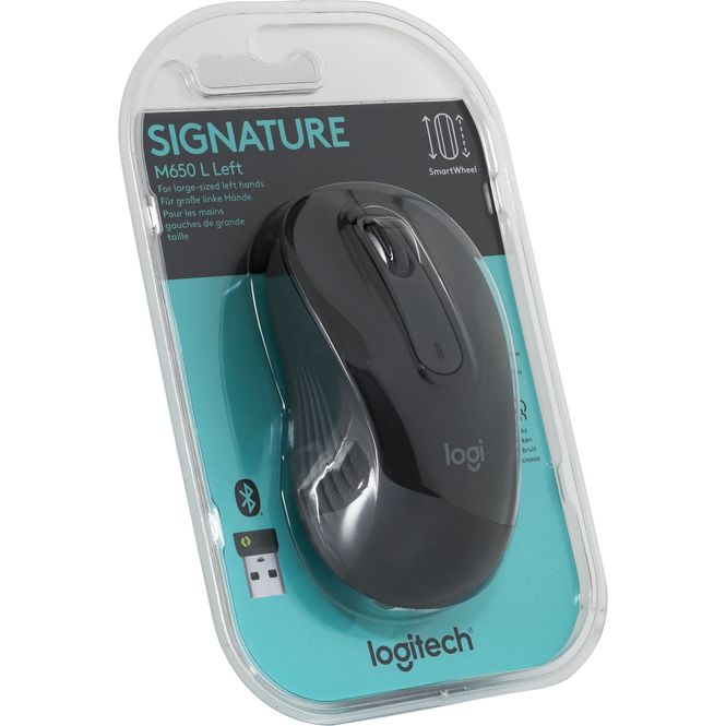 Sotel.de | Logitech Signature M650L left Maus Funk, Bluetooth ...
