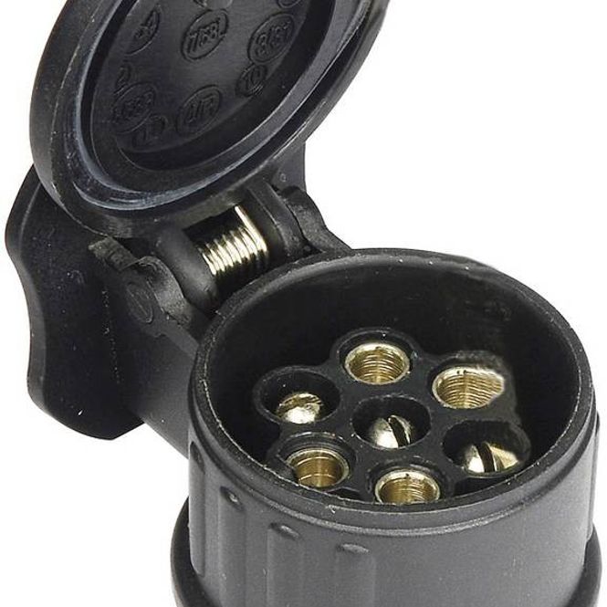Sotel | HP Autozubehör 28547 Anhänger adaptor [plug 7polig - jack ...