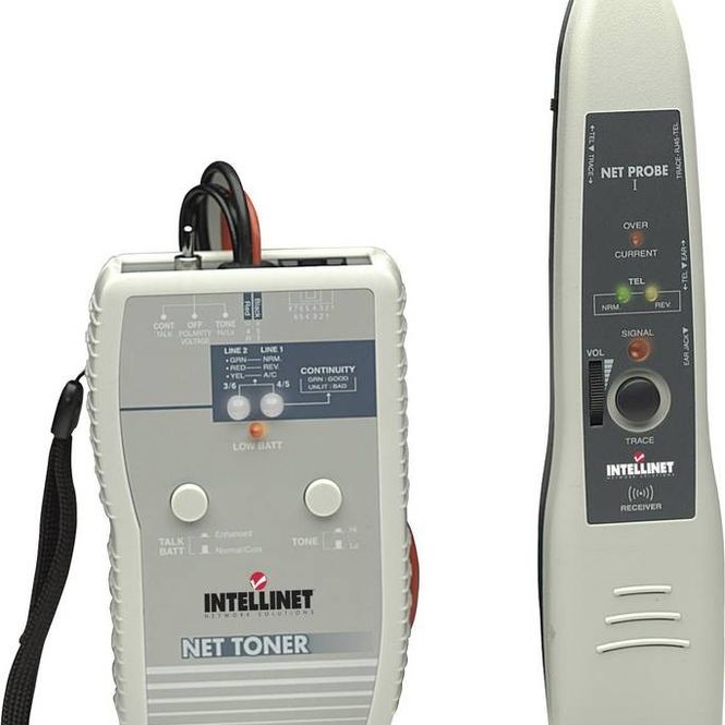 Sotel | Intellinet Net Toner and Probe Kit, Tone Generator, Tests ...