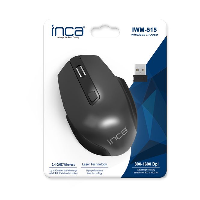 Sotel | Inca IWM-515 mouse Office Right-hand Bluetooth + USB Type-A ...