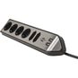 Product image 2 of the product “Brennenstuhl 1153590610 Tischsteckdose silver, black Schutzkontakt 1 pc(s) ”