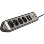 Product image 4 of the product “Brennenstuhl 1153590610 Tischsteckdose silver, black Schutzkontakt 1 pc(s) ”
