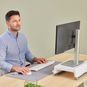 Product image 6 of the product “Fellowes Wrist Rest Breyta Palm Rest with Antibacterial Protection Ergonomic Wrist Support Grey ”
