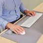 Product image 10 of the product “Fellowes Wrist Rest Breyta Palm Rest with Antibacterial Protection Ergonomic Wrist Support Grey ”