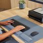 Product image 8 of the product “Fellowes Wrist Rest Breyta Palm Rest with Antibacterial Protection Ergonomic Wrist Support Marine ”