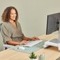 Product image 6 of the product “Fellowes Wrist Rest Breyta Palm Rest with Antibacterial Protection Ergonomic Wrist Support Sage ”