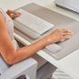 Product image 8 of the product “Fellowes Wrist Rest Breyta Palm Rest with Antibacterial Protection Ergonomic Wrist Support Sand ”