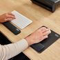 Product image 5 of the product “Fellowes Keyboard Wrist Rest Breyta Compact Keyboard Wrist Support with Antibacterial Protection Ergonomic Wrist Support Black ”