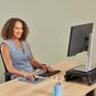 Product image 4 of the product “Fellowes Keyboard Wrist Rest Breyta Compact Keyboard Wrist Support with Antibacterial Protection Ergonomic Wrist Support Marine ”