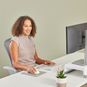 Product image 4 of the product “Fellowes Keyboard Wrist Rest Breyta Compact Keyboard Wrist Support with Antibacterial Protection Ergonomic Wrist Support Sand ”
