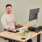 Product image 5 of the product “Fellowes Keyboard Wrist Rest Breyta Keyboard Wrist Support with Antibacterial Protection Ergonomic Wrist Support Black ”