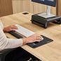 Product image 10 of the product “Fellowes Keyboard Wrist Rest Breyta Keyboard Wrist Support with Antibacterial Protection Ergonomic Wrist Support Black ”