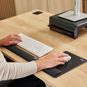 Product image 11 of the product “Fellowes Keyboard Wrist Rest Breyta Keyboard Wrist Support with Antibacterial Protection Ergonomic Wrist Support Black ”